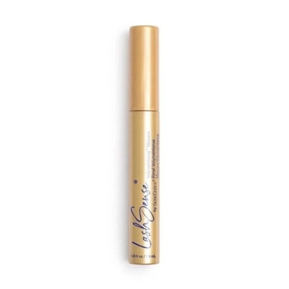 Senegence LashSense Volumizing Mascara BLACK Full Sz 0.26 fl oz NEW/SEALED RV$30